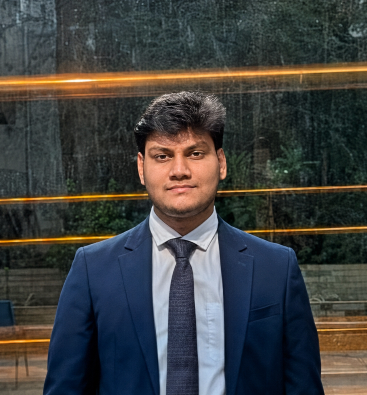Portrait of Shoumik Sarkar